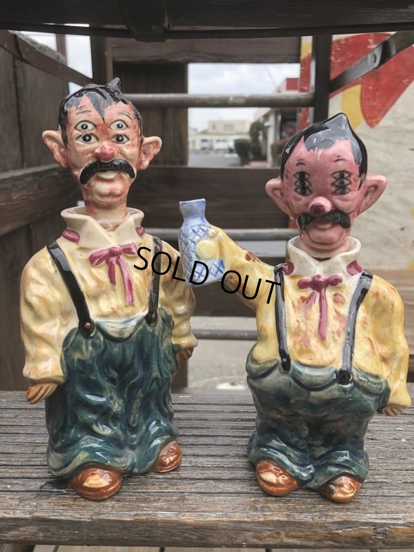 画像11: Vintage Drunk 6 Eyes Decanter Bottle (B745)