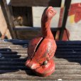 画像3: Vintage Cast Iron Red Goose Shoes Bank (B746)