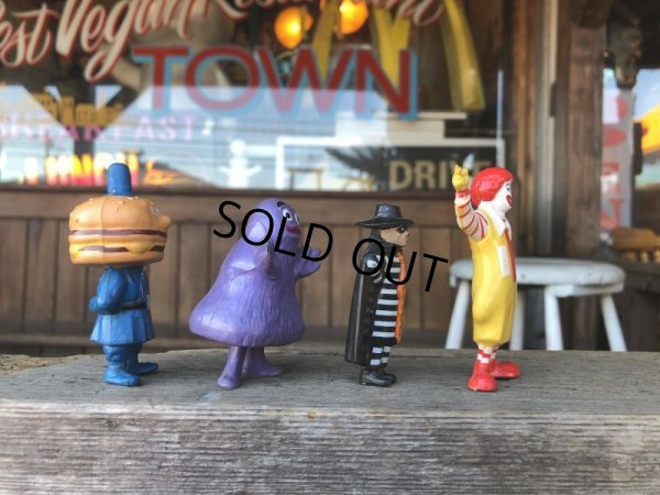 画像2: 80s Vintage McDonald's PVC Figure Set CANADA Ver. (B750)