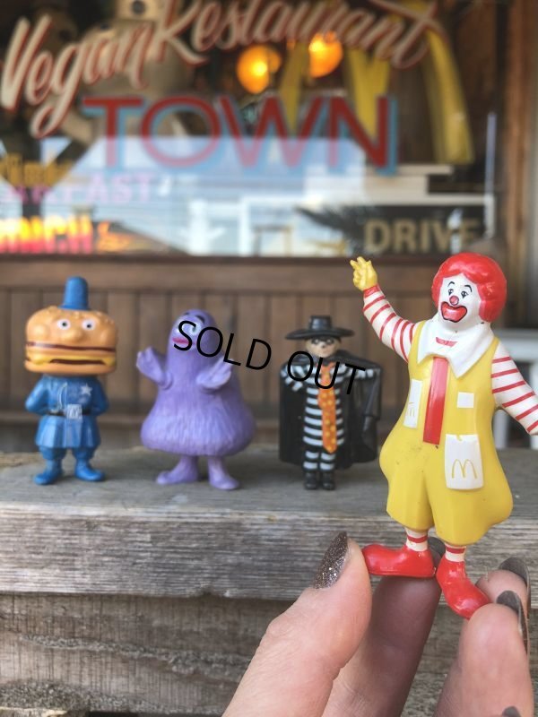 画像11: 80s Vintage McDonald's PVC Figure Set CANADA Ver. (B750)