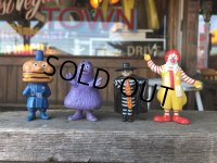 80s Vintage McDonald's PVC Figure Set CANADA Ver. (B750)