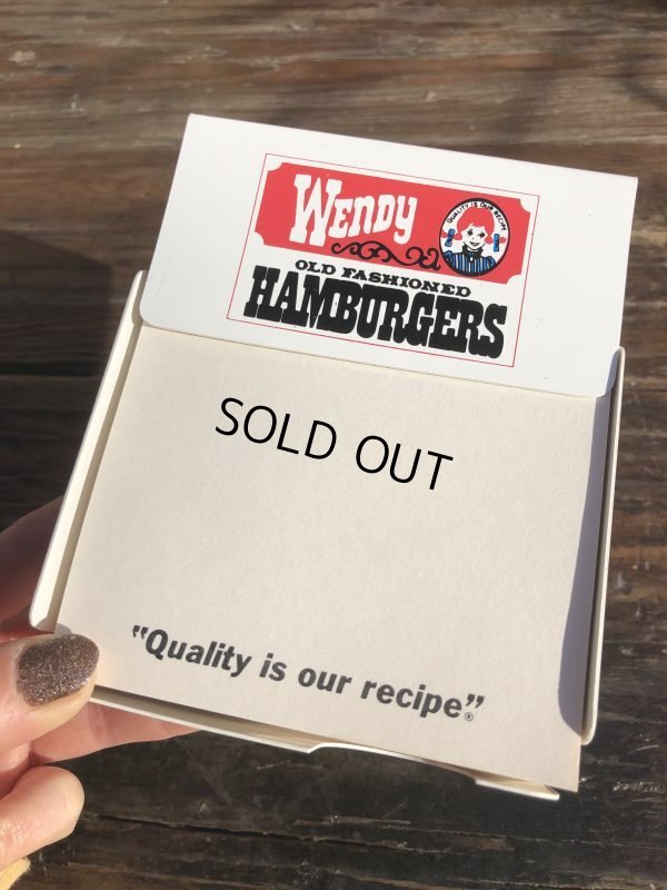 画像8: Vintage Wendy's Note Cube w/Holder (B751)