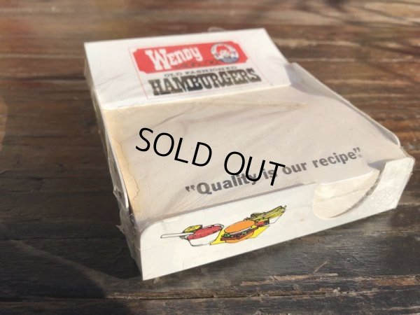 画像6: Vintage Wendy's Note Cube w/Holder (B752)