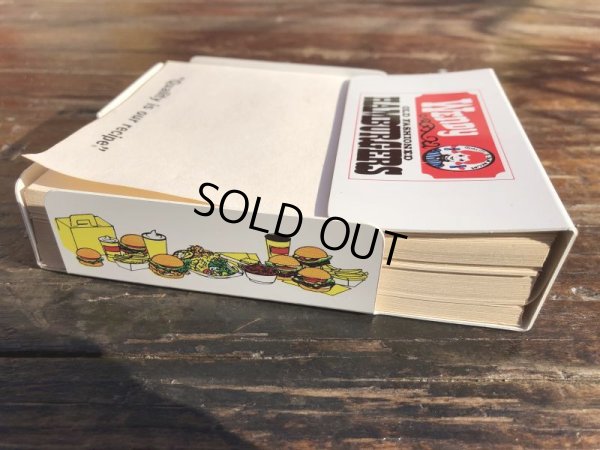 画像4: Vintage Wendy's Note Cube w/Holder (B751)