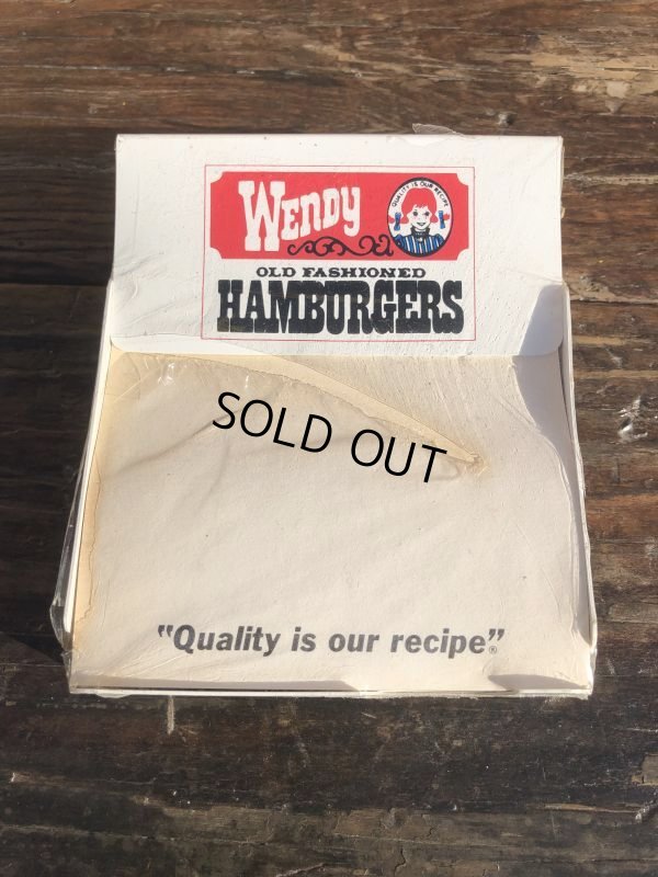 画像7: Vintage Wendy's Note Cube w/Holder (B752)