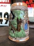 画像2: 60s Vintage Six Flags Over Texas Skull Ceramic Stein Jug (B753) (2)