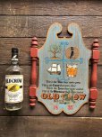 画像14: Vintage Old Crow Bourbon Whiskey Wooden Plaque Sign (B756)