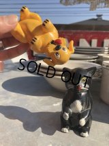50s Vintage Ken-L Ration Fido Dog Fifi Cat S&P Shakers (B757)
