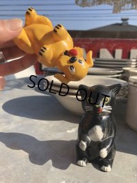 50s Vintage Ken-L Ration Fido Dog Fifi Cat S&P Shakers (B757)