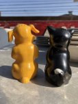 画像3: 50s Vintage Ken-L Ration Fido Dog Fifi Cat S&P Shakers (B757)