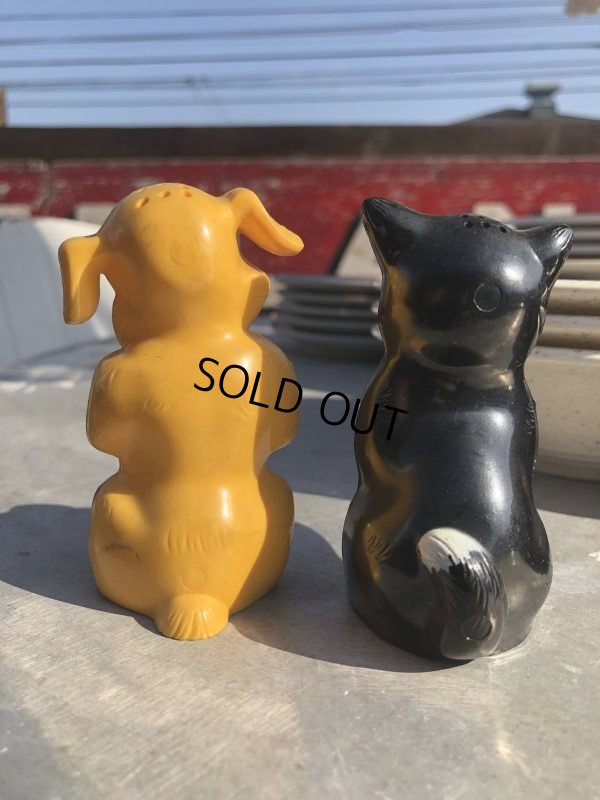 画像3: 50s Vintage Ken-L Ration Fido Dog Fifi Cat S&P Shakers (B757)