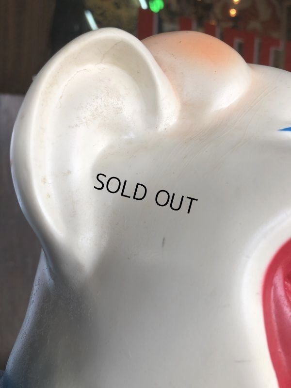 画像9: Vintage Clown Vinyl Coin Bank (B759)