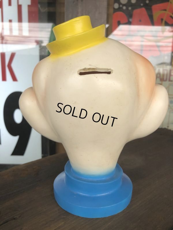 画像5: Vintage Clown Vinyl Coin Bank (B759)