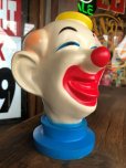 画像3: Vintage Clown Vinyl Coin Bank (B759)