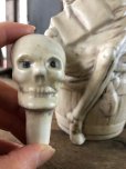 画像6: Vintage Skull Porcelain Decanter Bottle (B760)