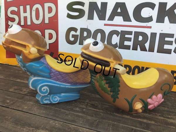 画像16: 70s Vintage McDonald Playground Ride-on Hamburger Filet O Fish (B762)