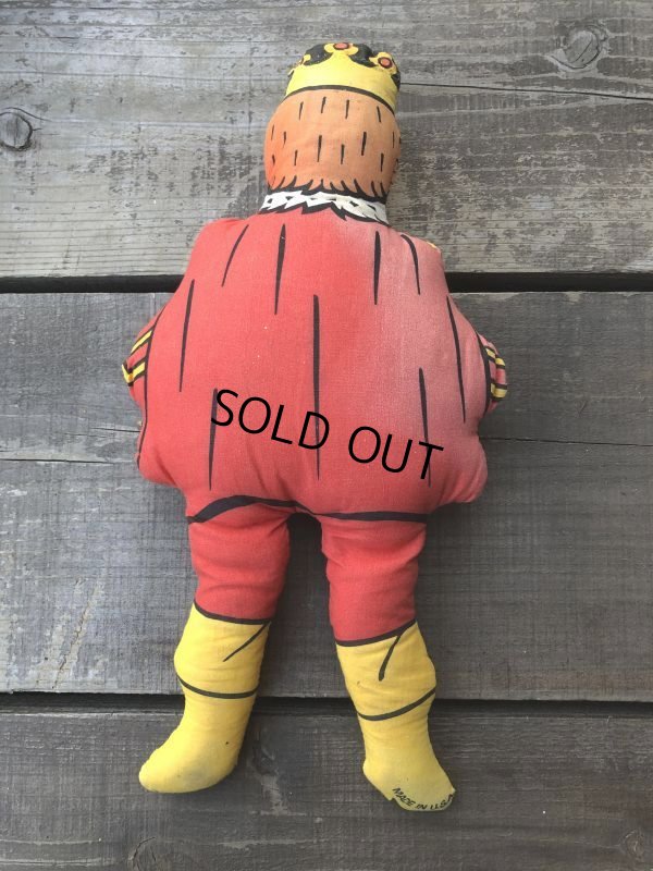 画像3: 70s Vintage Burger King Cloth Rag Pillow Doll (B758)