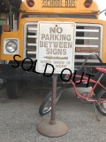 Vintage U.S.A Original NO PARKING Stand Sign (B761) 