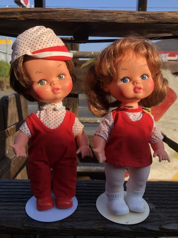 画像2: Vintage Kellogg's Raisin Bran Cereal The Toddler Twins HONEY & SUNNY Dolls (B762)