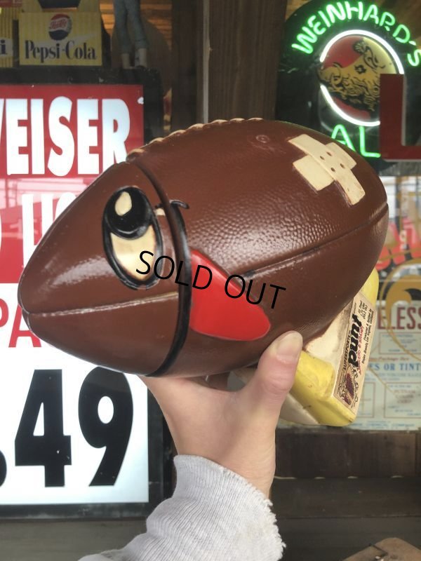 画像12: 70s Vintage Trojan Super Sports Series Football Decanter (B764)