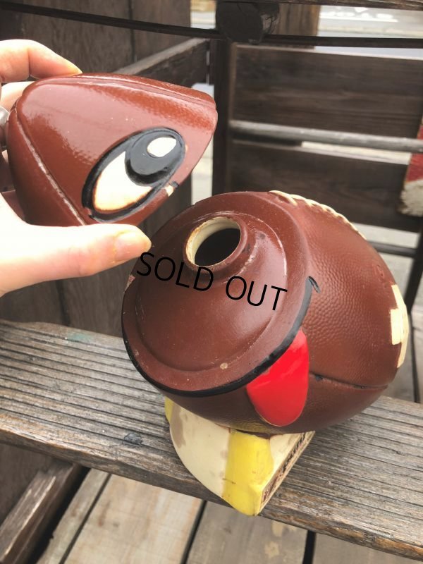 画像8: 70s Vintage Trojan Super Sports Series Football Decanter (B764)