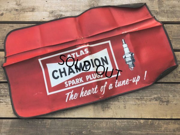 画像3: 70s Vintage CHAMPION SPARK PLUGS Fender Cover (B765)