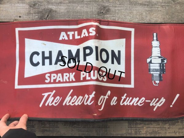 画像11: 70s Vintage CHAMPION SPARK PLUGS Fender Cover (B765)