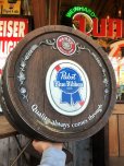 画像10: Vintage Pabst Blue Ribbon Beer Store Display Barrel Sign (B766)