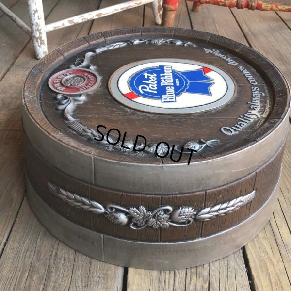 画像4: Vintage Pabst Blue Ribbon Beer Store Display Barrel Sign (B766)