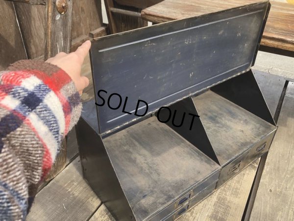 画像3: 50s Vintage Auto-Lite Dealership Service Display Cabinet (B767) 