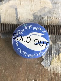 Vintage Badge PEACE (B770) 