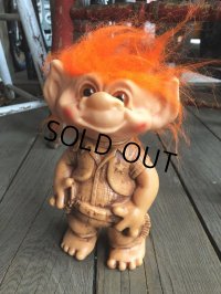 70s Vintage Troll Cow Boy (T771)
