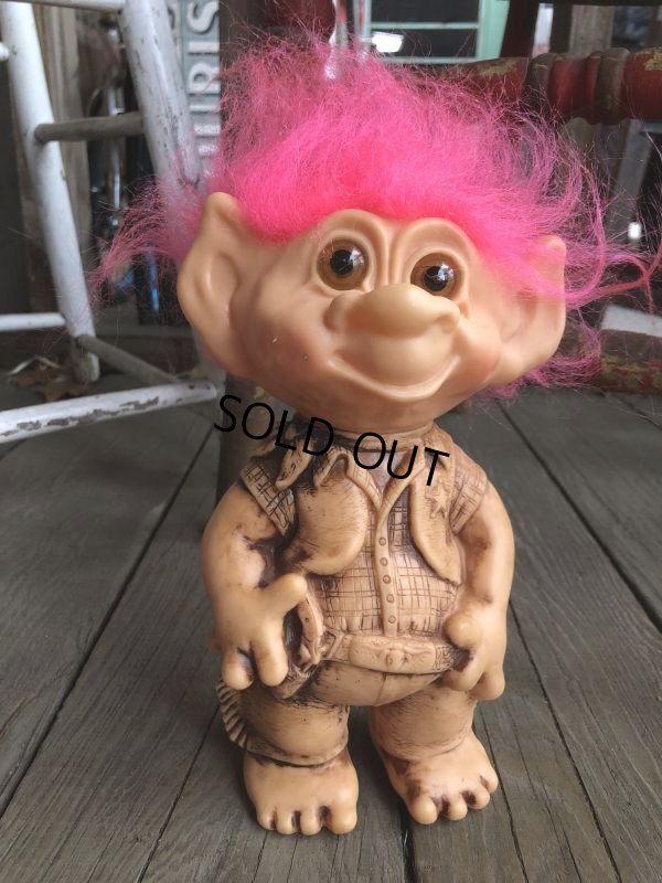 画像1: 70s Vintage Troll Cow Boy (B770)