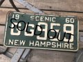 60s Vintage American License Number Plate GG 959 (B784) 