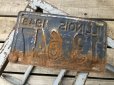 画像2: 40s Vintage American License Number Plate 1949 13 647 (B801)  (2)