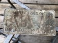 画像2: 50s Vintage American License Number Plate 4A 7875 (B812)  (2)