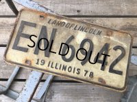 70s Vintage American License Number Plate EN 6942 (B783) 