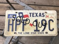 90s Vintage American License Number Plate HPF 19C (B797) 