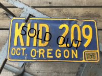 Vintage American License Number Plate KHD 209 (B775) 