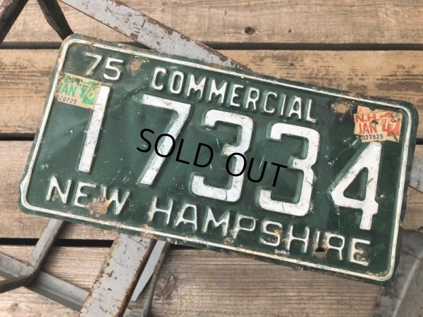 画像1: Vintage American License Number Plate I 7334 (B779) 
