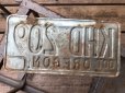 画像2: Vintage American License Number Plate KHD 209 (B775)  (2)