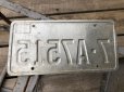 画像2: 90s Vintage American License Number Plate 7 A7515 (B796)  (2)