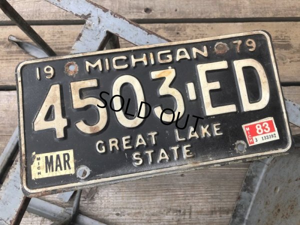 画像1: Vintage American License Number Plate 4503 ED (B781) 