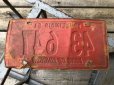 画像2: 60s Vintage American License Number Plate 1961 43 647 (B791)  (2)