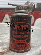 Antique Handy Oiler Lead Top Can GRAPHOL (B818)