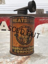 Antique Handy Oiler Lead Top Can NEATSFOOT (B822)