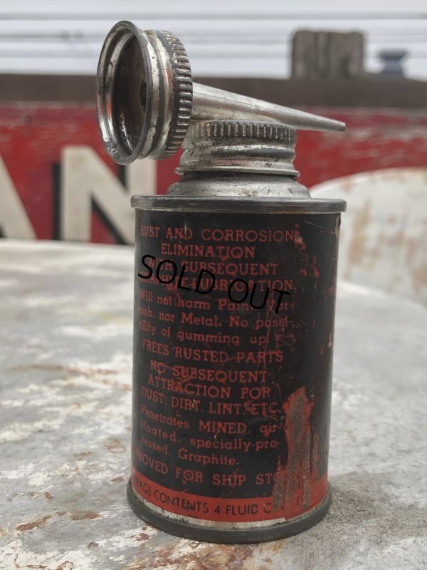 画像3: Antique Handy Oiler Lead Top Can GRAPHOL (B818)