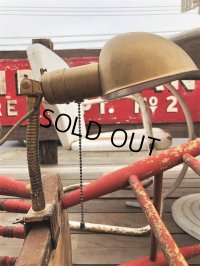 Vintage Industrial Gooseneck Clamp On Lamp (B826)