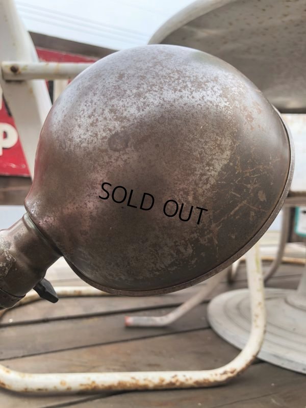 画像10: Vintage EAGLE Industrial Gooseneck Cast Iron Clamp On Lamp (B825)