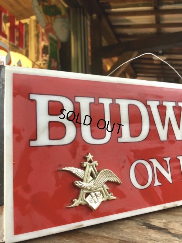 画像4: Vintage BUDWEISER ON DRAUGHT Lighted Sign (B827)